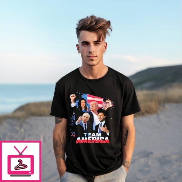 Team America Trump Vance Musk Kennedy Gabbard T-Shirt