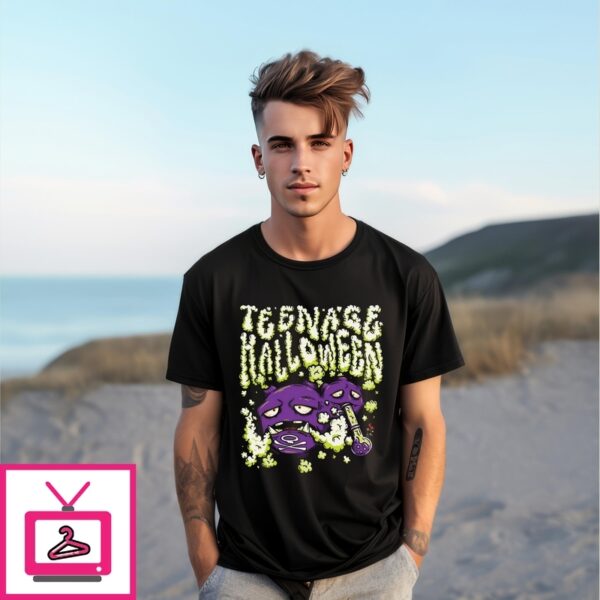 Teenage Halloween Smoked Out Monster T-Shirt