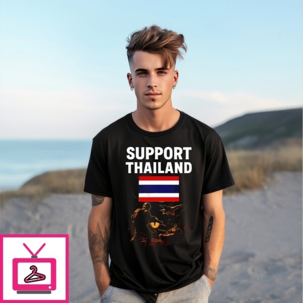 Thailand Vs Cambodia War 2025 Support Thailand T-Shirt