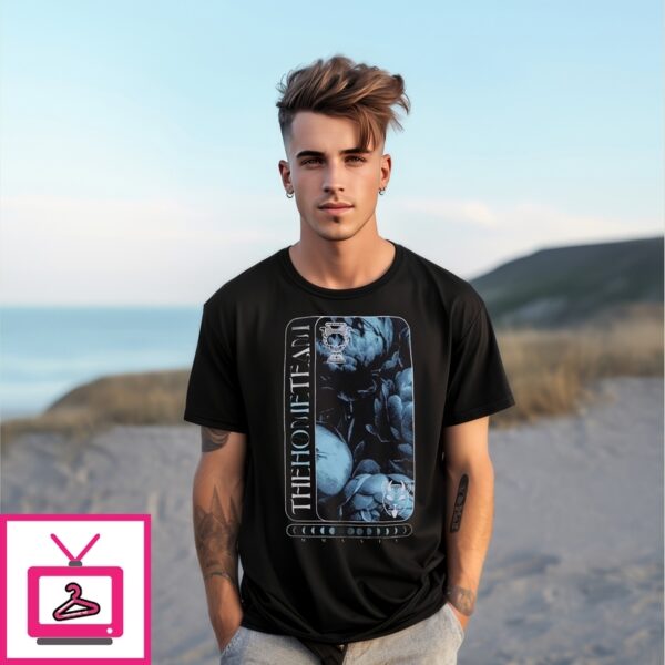 The Home Team Flowers And Moon Phases Vintage T-Shirt