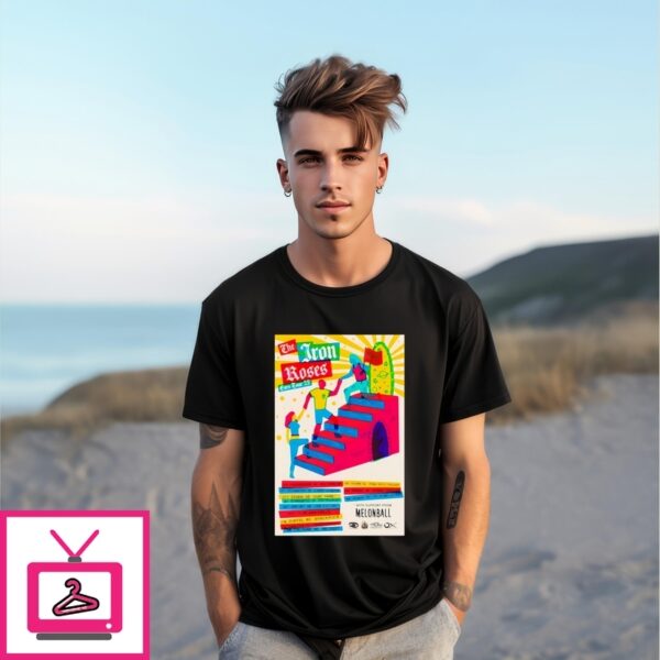 The Iron Roses Euro Tour Poster T-Shirt
