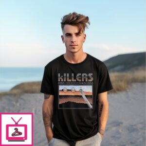 The Killers Rebel Live Show Diamonds Grin Tone Input T-Shirt