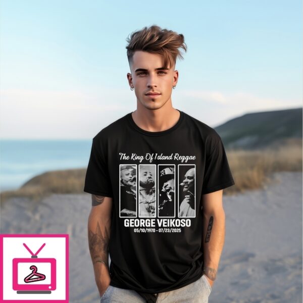 The King Of Island Reggae George Veikoso 05101970 – 07232023 T-Shirt