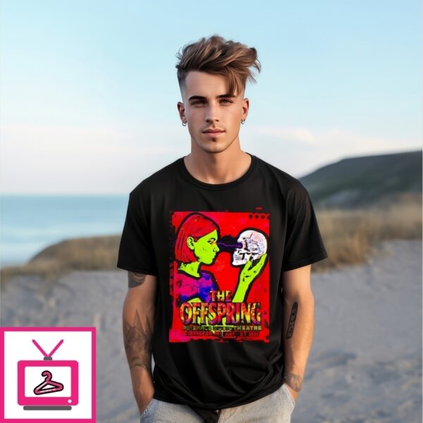 The Offspring Clarkston Michigan 2025 Concert At Pine Knob Music Theatre On July 27 2025 Poster T-Shirt
