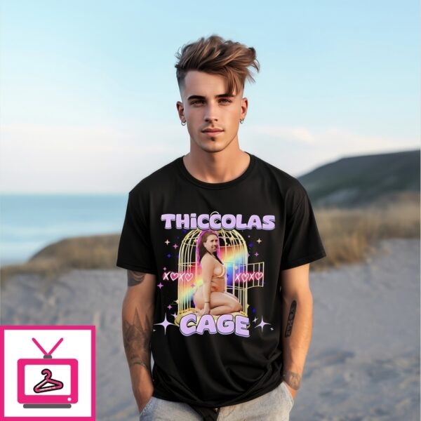 Thiccolas Cage Bikini Meme T-Shirt