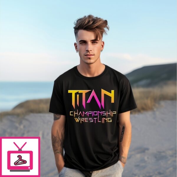 Titan Championship Wrestling Logo T-Shirt