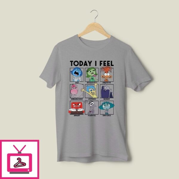 Today I Feel Sad Disgusted Anxious T-Shirt
