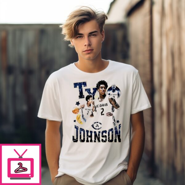 Ty Johnson Uc Davis Aggies Graphic Shirt
