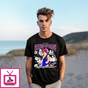 Vegeta Prince Of Saiyans Prince Of Pride Dragon Ball T-Shirt