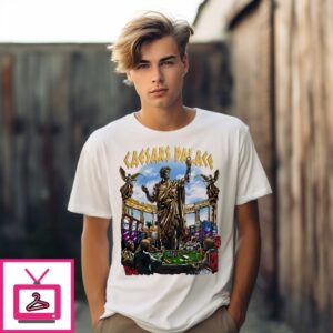 Warren Lotas Caesars Palace Palatial Statue T-Shirt