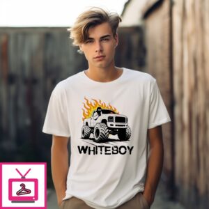 White Boy Truck T-Shirt
