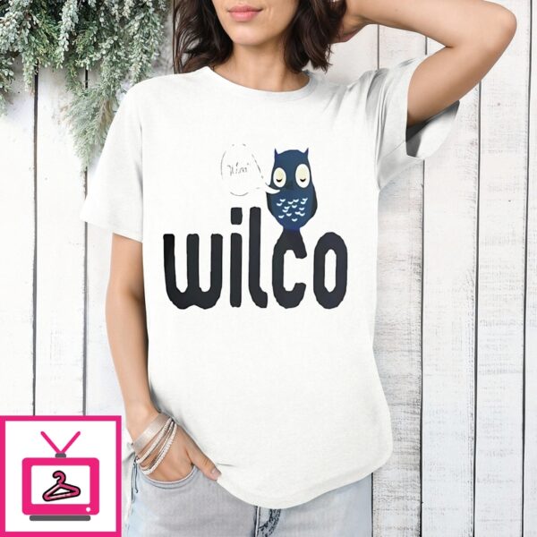 Wilco Gig Owl Cartoon Shirt
