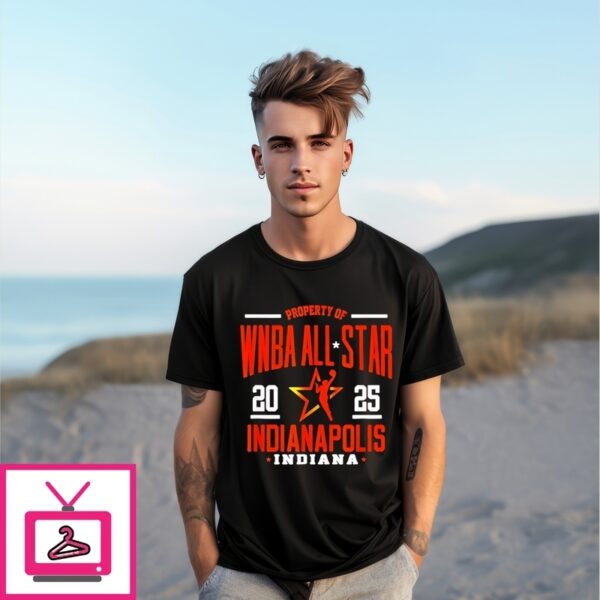 Wnba Official Property Of All Star 2025 Indianapolis T-Shirt