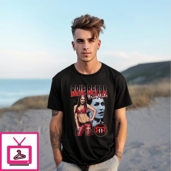 Wwe Brie Bella Brie Mode Full Body Vintage Portrait T-Shirt