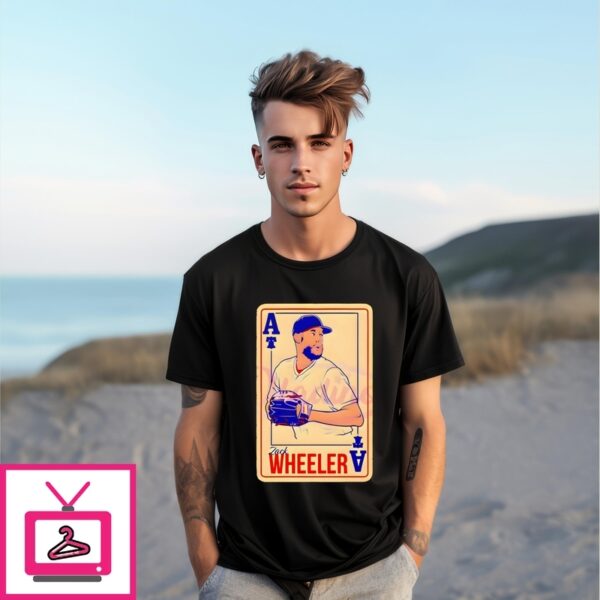 Zack Wheeler Playing Card Philly Ace Baseball Pitcher T-Shirt
