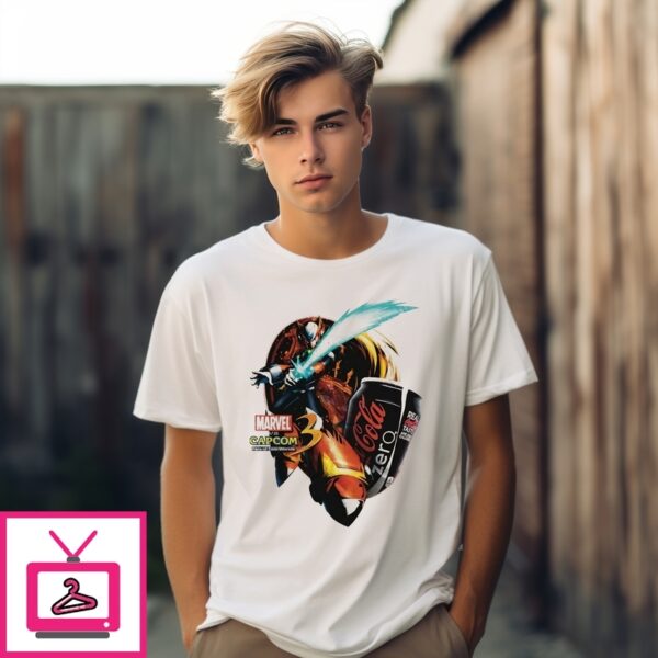Zero Mega Man Coke Zero Marvel Vs Capcom 3 T-Shirt