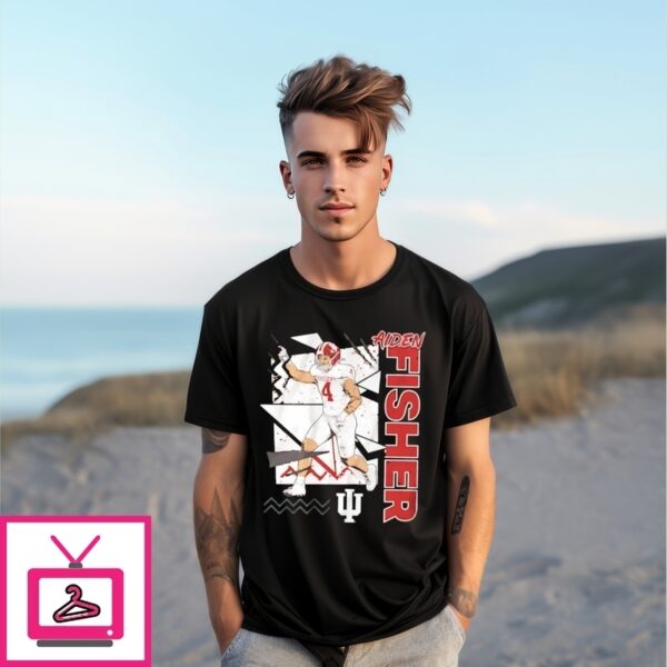 Aiden Fisher Indiana Hoosiers 90S Style T-Shirt