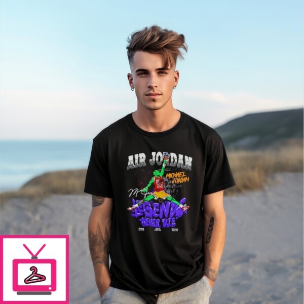 Air Jordan Michael Jordan Legends Never Die Signature T-Shirt