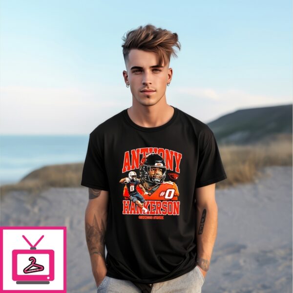 Anthony Hankerson Oregon State Football Player Collage T-Shirt