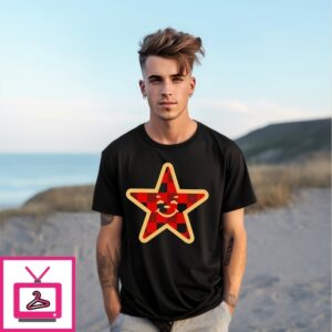 Asspizza Flannel Star T-Shirt Asspizza Flannel Star T-Shirt