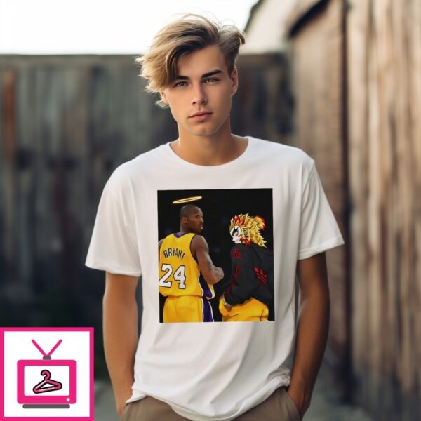 Bamba Kobe Bryant X Kyojuro Rengoku T-Shirt