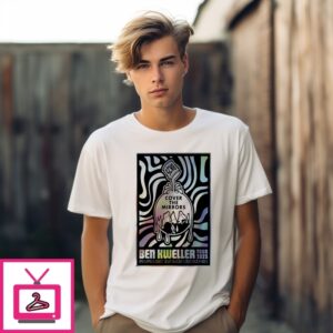 Ben Kweller 2025 Tour Cover The Mirrors Poster T-Shirt