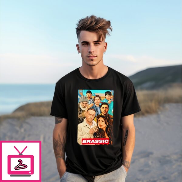 Brassic Skint Scheming And Side-Splitting Poster T-Shirt