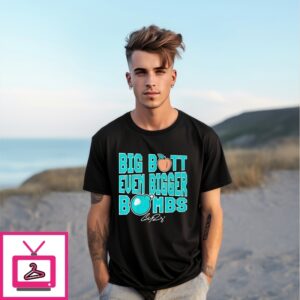 Cal Raleigh Big Butt Even Bigger Bombs Signature T-Shirt