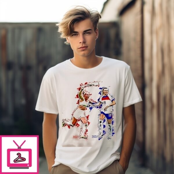 Chloe Kelly England Women’S Euro Champions 2025 T-Shirt