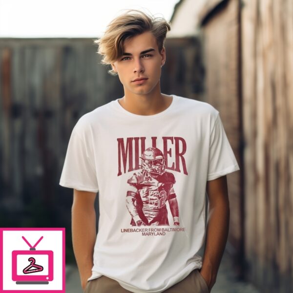 Cj Miller Linebacker From Baltimore Maryland Vintage T-Shirt