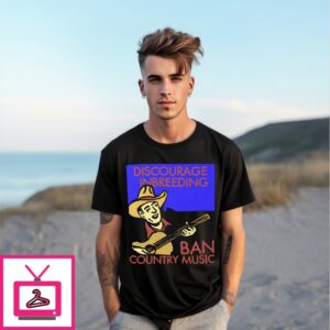 Discourage Inbreeding Ban Country Music T-Shirt