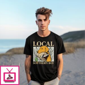 Duck Hunting Labrador Retriever Local Southern Boy T-Shirt