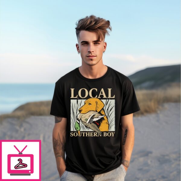 Duck Hunting Labrador Retriever Local Southern Boy T-Shirt
