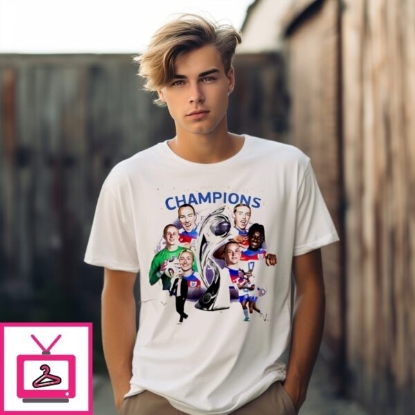 England Champions Uefa Women’S Euro 2025 T-Shirt
