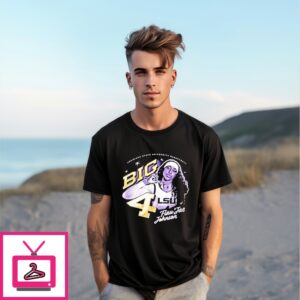Flau’Jae Johnson Big 4 Lsu Tiger Graphic T-Shirt