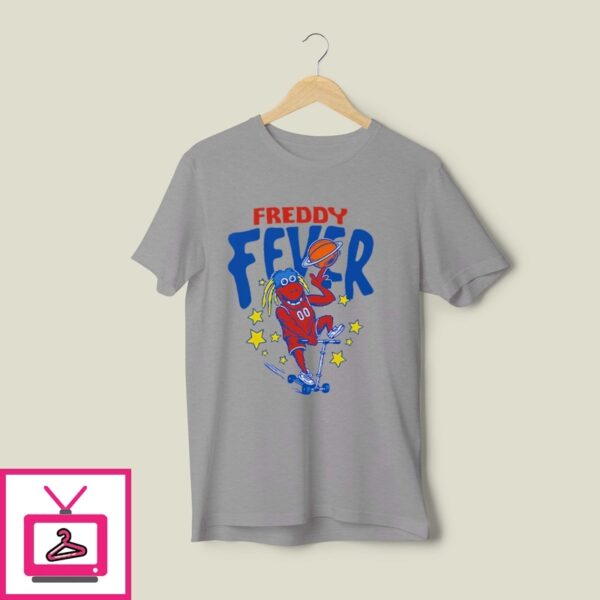 Freddy Fever Mascot Indiana Fever Basketball T-Shirt