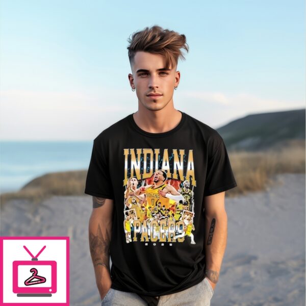 Indiana Pacers Conference Champions 2025 Graphic T-Shirt