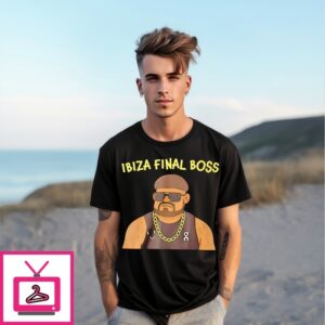 Jack Kay Ibiza Final Boss Cartoon T-Shirt