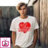Jin Kim Seokjin Heart Bts Ringer T-Shirt