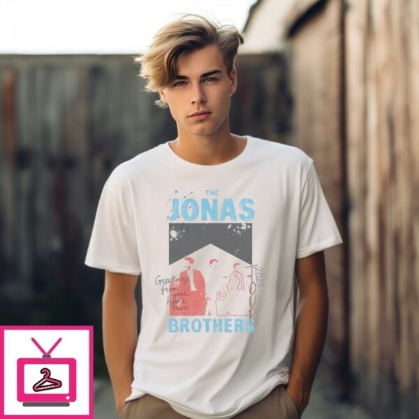 Jonas Brothers Tour 2025 Greetings From Your Hometown T-Shirt