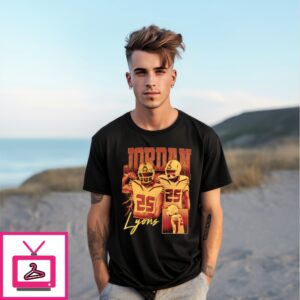 Jordan Lyons Furman Paladins Graphic Shirt