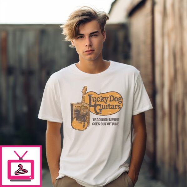 Lucky Dog Guitars Cracker Barrel T-Shirt