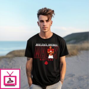Malik Hartford Ohio State Football Illustrated T-Shirt