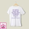 My Wife’S Bias’S Jin I’M Just Here For Moral Support Husband T-Shirt