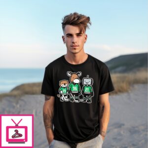 Otter Moose And Robo Guys T-Shirt