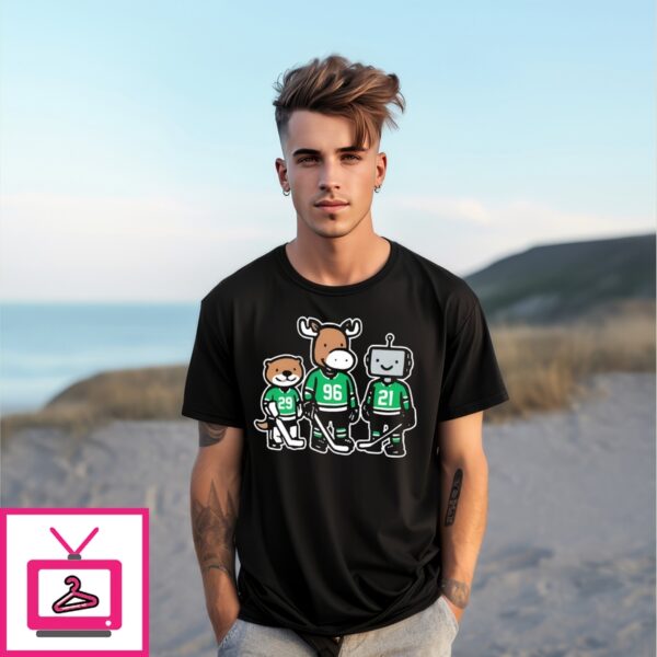 Otter Moose And Robo Guys T-Shirt