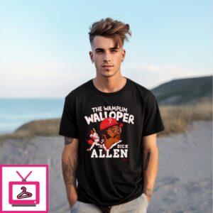 Phillies Dick Allen Signature The Wampum Walloper T-Shirt