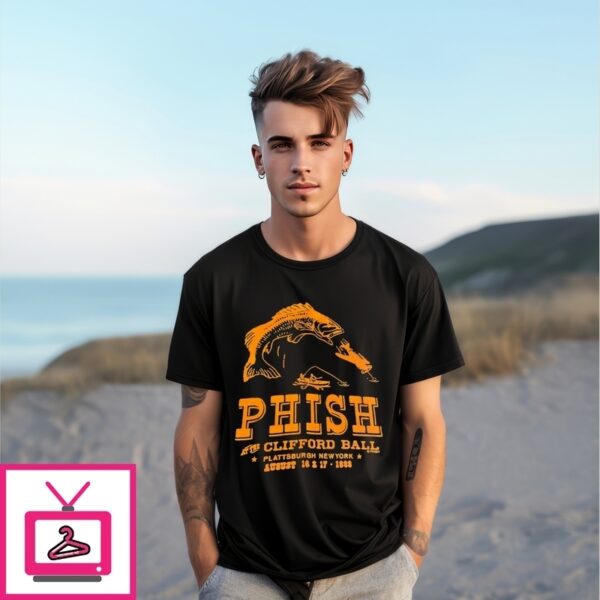 Phish At The The Clifford Ball Plattsburgh New York T-Shirt