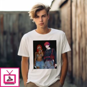 Playing Games Saweetie X Hisoka Morow T-Shirt
