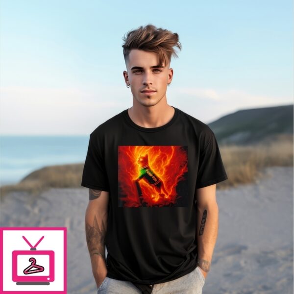 Pump-Fun Cat Burn T-Shirt